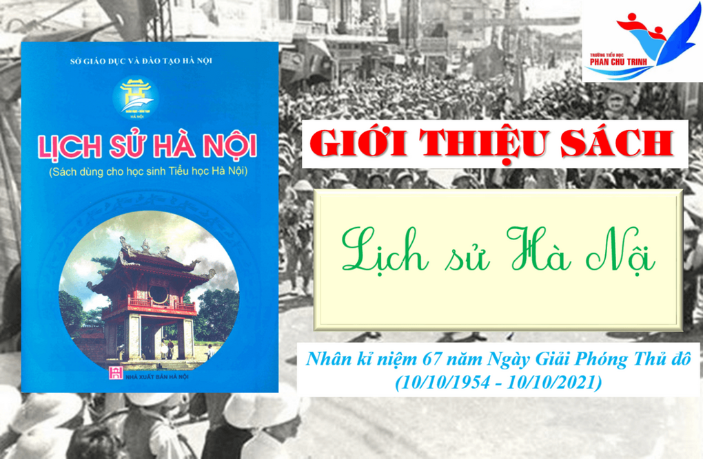 Thư viện trường TH Phan Chu Trinh giới thiệu cuốn sách Lịch sử Hà Nội
