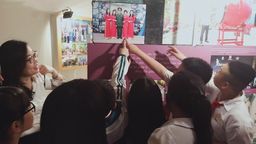 Trường Tiểu học Phan Chu Trinh tham quan Triển lãm “Ba Đình: Lịch sử - Đổi mới và phát triển”