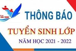 Quyết định về việc Thành lập Tổ công tác hỗ trợ tuyển sinh vào lớp 1 trường Tiểu học Phan Chu Trinh năm học 2021 - 2022