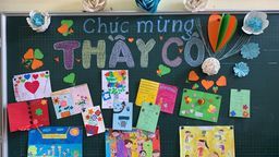 Những hoạt động đầy ý nghĩa của các con học sinh trường Tiểu học Phan Chu Trinh chào mừng kỉ niệm 38 năm ngày Nhà giáo Việt Nam 20/11