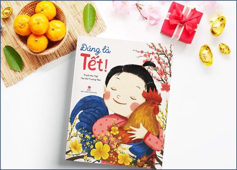 Thư viện trực tuyến trường TH Phan Chu Trinh giới thiệu:  Tập thơ thiếu nhi “Đúng là Tết”