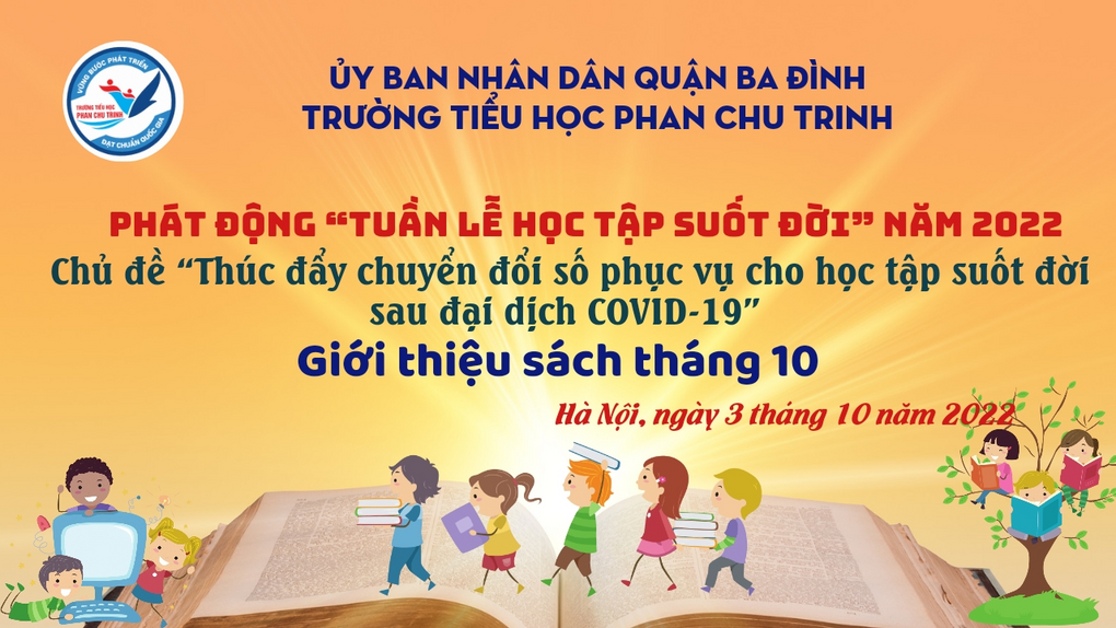 Trường TH Phan Chu Trinh phát động “Tuần lễ hưởng ứng học tập suốt đời” năm 2022