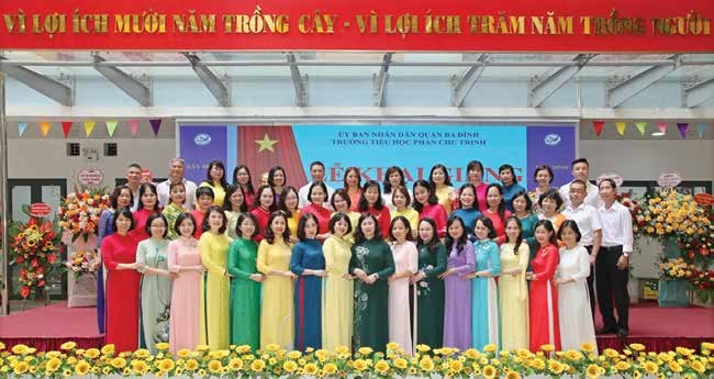 Trường Tiểu học Phan Chu Trinh: Ngôi trường hạnh phúc với nhiều thành tích đáng tự hào