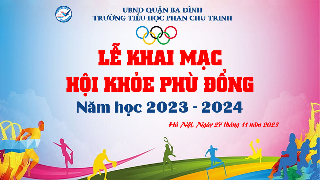 Hội khỏe Phù Đổng trường Tiểu học Phan Chu Trinh - Nơi thể thao tỏa sáng
