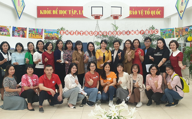 Dự án Trường học hạnh phúc triển khai chuyên đề 4 "Hiểu về sự phát triển của trẻ"  tại trường TH Phan Chu Trinh