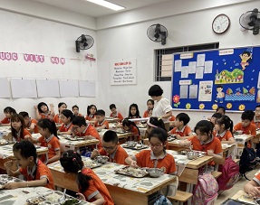 Trường Tiểu học Phan Chu Trinh hưởng ứng: “Tháng hành động vì  an toàn thực phẩm” – năm 2023