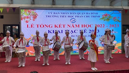 Lễ tổng kết năm học 2022 – 2023 - năm học thành công của trường Tiểu học Phan Chu Trinh