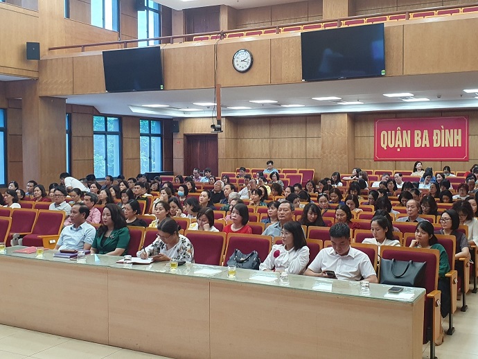 Trường Tiểu học Phan Chu Trinh tham gia tập huấn  Luật thực hiện  dân chủ ở cơ sở