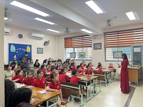 Trường Tiểu học Phan Chu Trinh tham dự tiết chuyên đề cấp Quận môn Lịch sử và Địa lí lớp 4 theo chương trình GDPT 2018