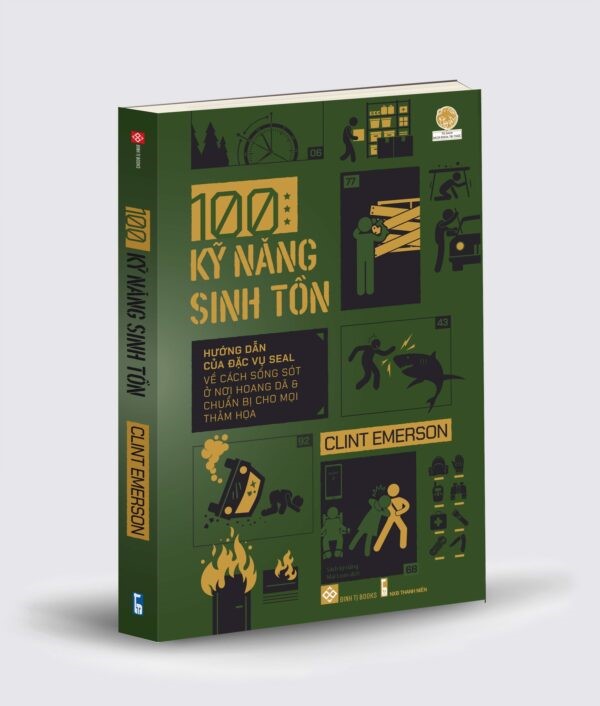 Thư viện trường TH Phan Chu Trinh giới thiệu  cuốn sách “100 kỹ năng sinh tồn” - Clint Emerson