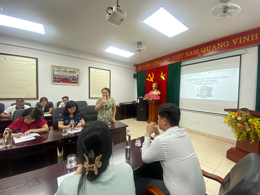 Trường Tiểu học Phan Chu Trinh tổ chức tập huấn Phòng chống tai nạn thương tích trong tập thể Cán bộ – Giáo viên – Nhân viên