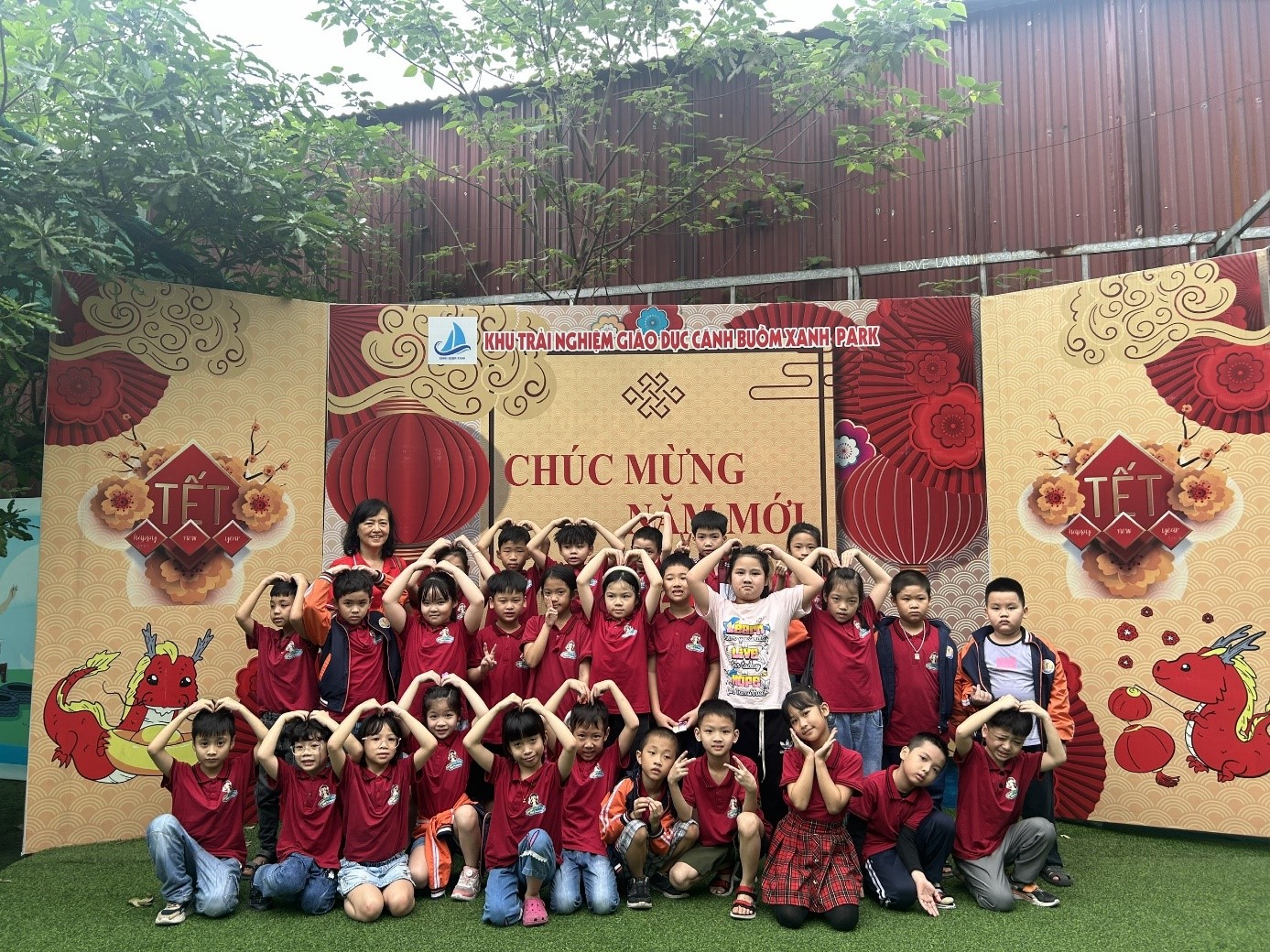 Một ngày học tập và trải nghiệm tại Khu trang trại giáo dục Cánh Buồm Xanh Park của các bạn học sinh lớp 2B