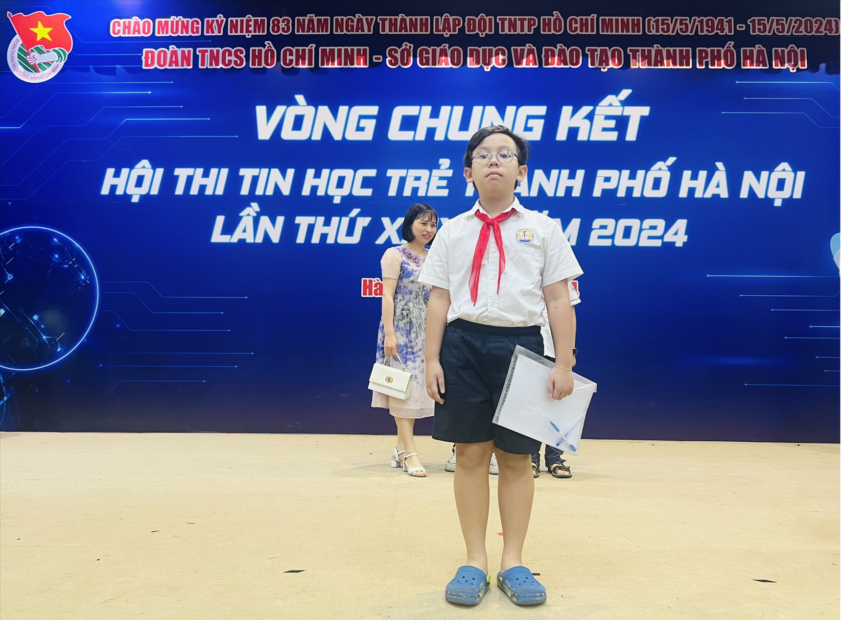 Học sinh trường Tiểu học Phan Chu Trinh tham gia Hội thi Tin học trẻ cấp Thành phố - Vòng thi chung kết